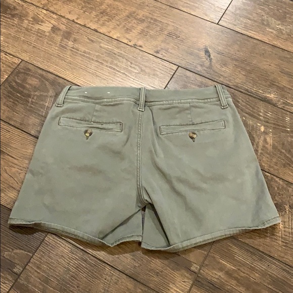 AEO Super Stretch X Midi Olive Shorts - Picture 3 of 5